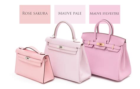 hermes mauve sylvestre vs rose sakura|hermes black vs noir.